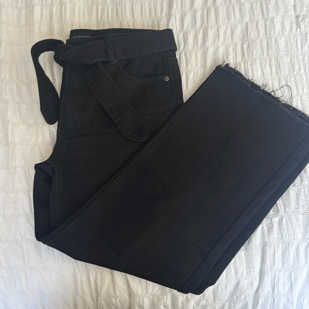 Black Wide Leg Jeans